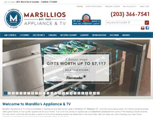 Tablet Screenshot of marsillios.com